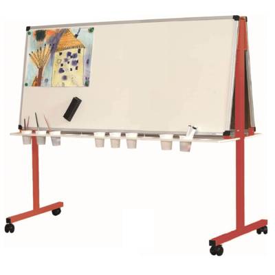 Pupitre maternelle mobile surfaces émaillées