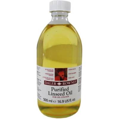 Flacon 500ml Huile de Lin Purifiée - DALER ROWNEY