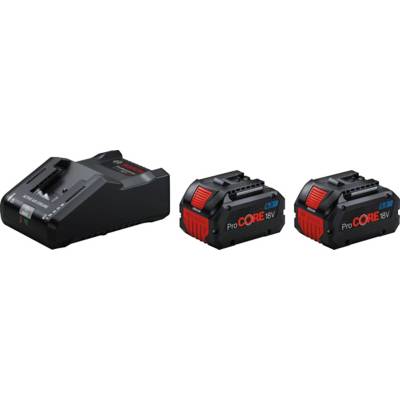 Starter set batterie PROCORE 18V 2x8,0AH + chargeur GAL 18V-160 - Gedimat - ROBERT BOS