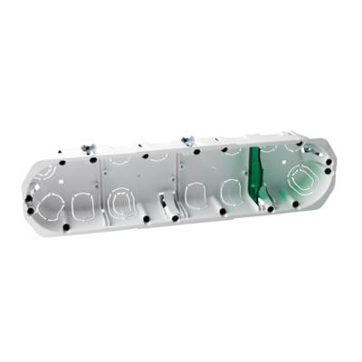 Boite d'encastrement 4 postes D67 P40 MULTIFIX - Gedimat - SCHNEIDER ELECTRIC