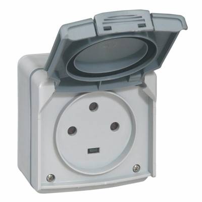Prise de courant etanche PLEXO 3P+T 20A - Gedimat - LEGRAND