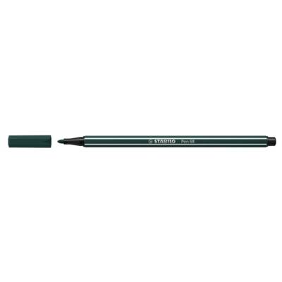 Feutre de Dessin PEN 68 Pointe Moyenne 1 mm Vert anglais foncé - STABILO