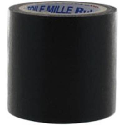 Ruban Toilé 1000 Plastifié 50mm x 3 m Noir