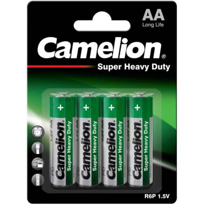 Pack 4 Piles Super Heavy Duty R06 Mignon AA - CAMELION