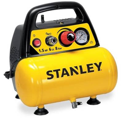 Compresseur sans huile 1.5HP 8 bar - 6 litres - Gedimat - MECAFER