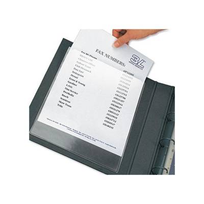 Pochettes adhésives A4, ouverture sur le petit côté - 25 pièces