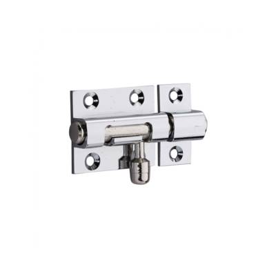 Targette laiton chromé - diamètre 8 mm - 35x30 mm - Gedimat - THIRARD