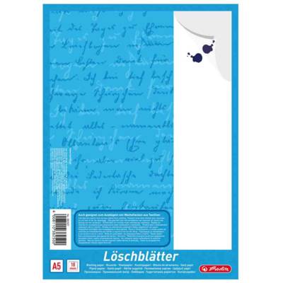 Bloc de 10 papiers buvards format A5 80 g Blanc