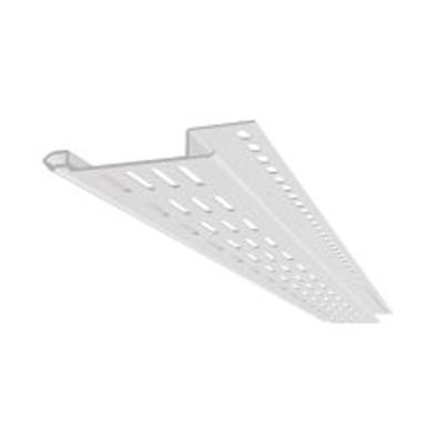 Profilé de ventilation PVC 2 m NICOLL - Blanc - PVSF2B