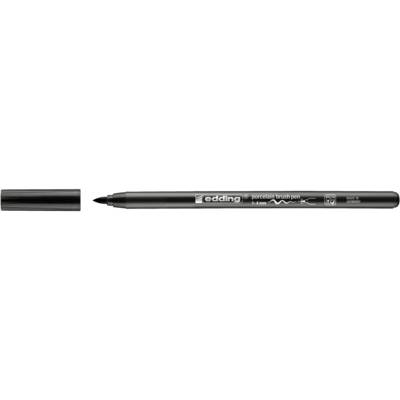 Feutre Pointe Pinceau Porcelaine 4200 Noir 1-4 mm - EDDING