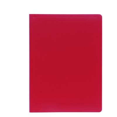 Protège-documents A4 Polypro 100 pochettes 200 vues Rouge - EXACOMPTA