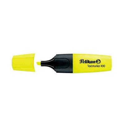 Surligneur Textmarker 490 Pte biseautée 1 - 5 mm Jaune fluo