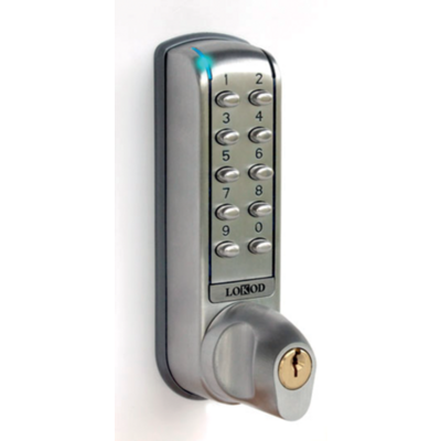 Ensemble porte code électronique J-Tronic LOKOD pêne 1/2 tour - 35500-CS