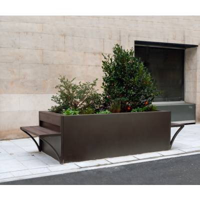 Jardinière Citadine Rectangle - Jardinière L200xl100 cm coloris variable