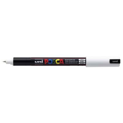 Marqueur pointe calibrée extra-fine pc1mr 0,7mm blanc - POSCA