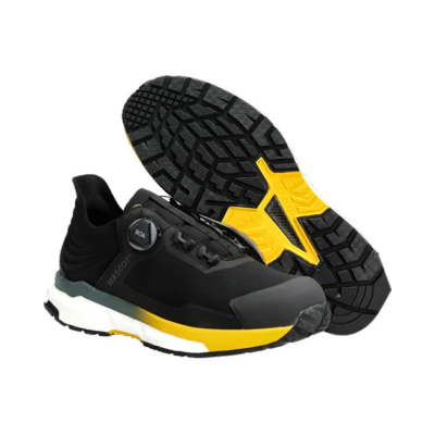Chaussures de sécurité basses Footwear Customized - T.39 - Noir/Jaune soleil - Femme - MASCOT - F1680-704-0977 0839
