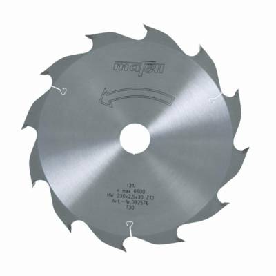 Lame de scie au carbure MAFELL 12 dents denture alternée 230x1.8 / 2.5x30 mm - 092576