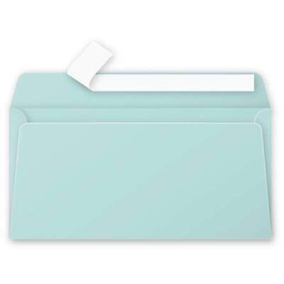 Paquet de 20 Enveloppe 120g 110x220 vert jade