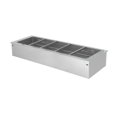 Bain-marie à air 5 GN1/1 à encaster