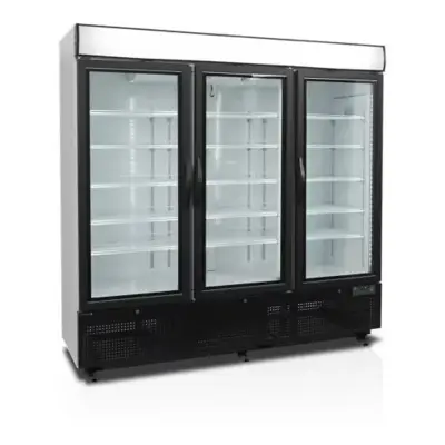 Vitrine murale 3 portes froid négatif largeur XL 1610-2010mm - NF7500G - Tefcold