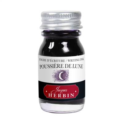 Encre traditionnelle à stylo en flacon 10ml - poussière de lune - HERBIN