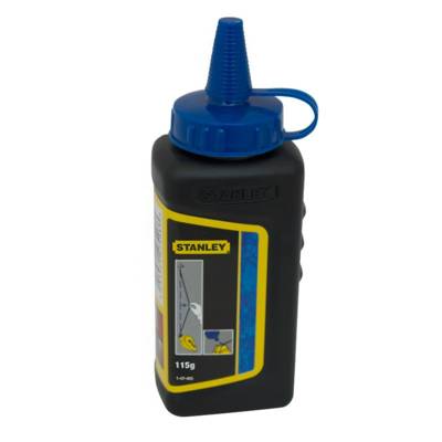Flacon poudre à tracer Bleu STANLEY - 225 g - 1-47-803 - Maxoutil