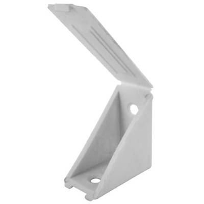 Taquet équerre blanc 22 x 22 x 23 mm - Gedimat - NORAIL