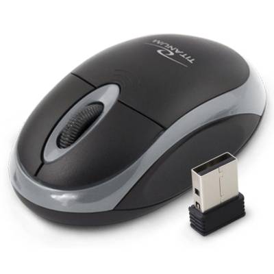 Souris Vulture 3D TM116E Sans Fil 2,4GHZ  Optique 1000 DPI Noir