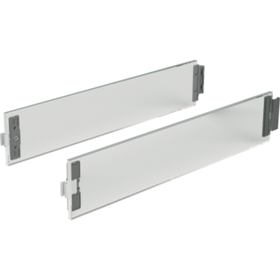 Set HETTICH ArciTech Designside verre pour tiroir 218/94 ou 250/126 mm - L.550 mm - 9122997 - HETTICH FRANCE