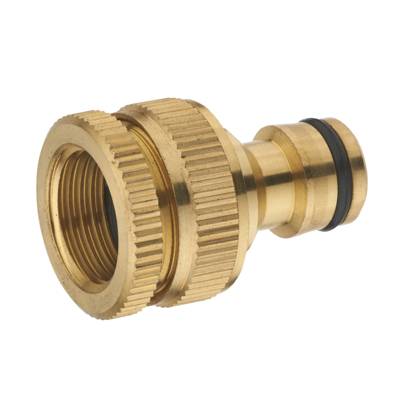 Nez de robinet en laiton - femelle ø20 x 27mm mâle ø20 x 27 mm femelle ø15 x 21 - Gedimat - NOYON ET THIEBAULT