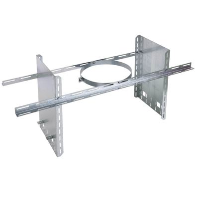 Collier de soutien réhaussé 40cm CSR Ø150 Inox galva POUJOULAT - 32150012 - Maxoutil