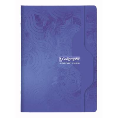 Cahier piqué 21x29,7 cm 192p séyès grands carreaux 70g - CALLIGRAPHE