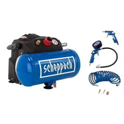 Compresseur 6L 1200W + Accessoires HC06 - Gedimat - SCHEPPACH