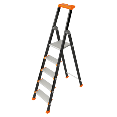 Marchepied 4 marches KOLOS - hauteur 2.89m - 02375814 - TUBESCA