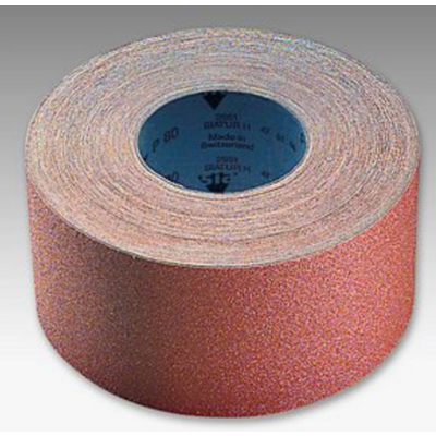 Toile extra souple SIA ABRASIVES - 115 x 50 m - grain 120 - 4770.6033.0120 - Maxoutil