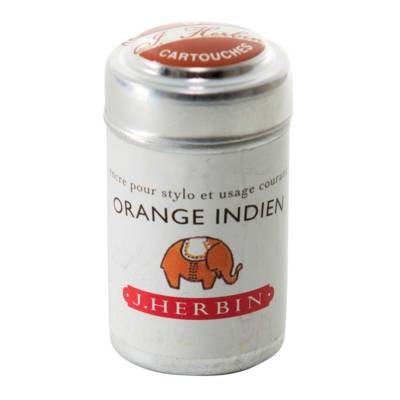 Boîte de 6 cartouches d'encre standard Orange indien