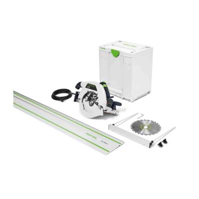 Scie circulaire portative HK 85 EB-Plus-FS - FESTOOL - avec Rail de guidage FS 1400/2 et lame de scie Ø 230 mm - Systainer - 576138 - Maxoutil