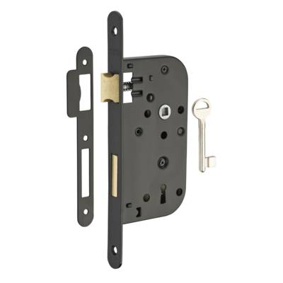 Serrure à encastrer axe 50 mm pene dormant 1/2t v/br/2vsp - Gedimat - THIRARD