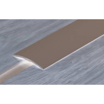 Seuil adhésif butyle plat renforcé naturel - 40mmx2,7m - Gedimat