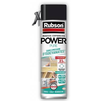Mousse expansive POWER PURE - Gedimat - RUBSON