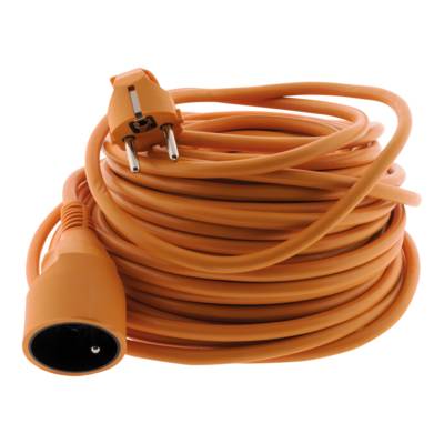 Prolongateur de jardin H05VV-F 3G1,5mm² orange - Gedimat - ZENITECH
