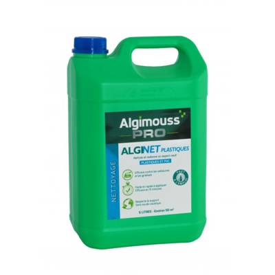 Nettoyant pour plastiques - 5 litres - Gedimat - ALGIMOUSS
