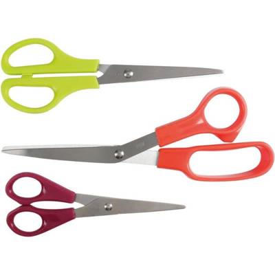 Ciseaux de ménage lame inox 3 pièces