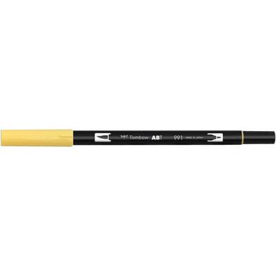 Feutre Dessin Double Pointe ABT Dual Brush Pen 991 ocre clair - TOMBOW