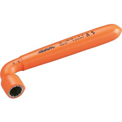 Clé à pipe 1 tete 12 pans isolee 10 mm SAM - Z8010 - Maxoutil