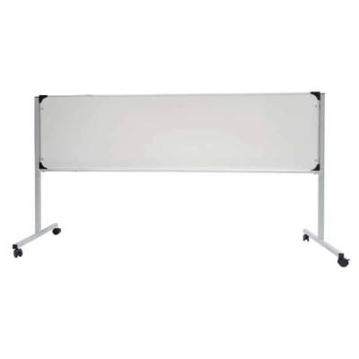 Piste graphique scolaire mobile - 2 surfaces émaillées - 60 x 200 cm