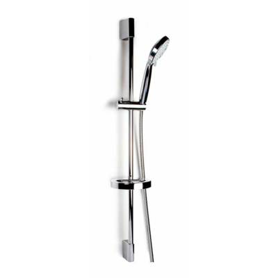 Barre de douche ABS CLEVER Ø20 x 820 mm SYVARI + Flexible + Douchette - 98886
