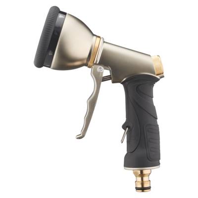 Pistolet pomme multijets automatique métal brochable - Gedimat - NOYON ET THIEBAULT