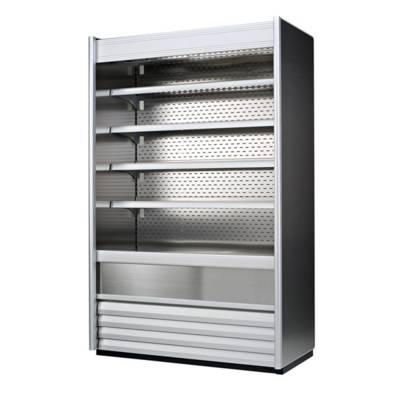 Vitrine libre-service à rideau, 5 niveaux