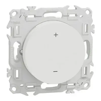Thermostat connecté filaire 2A zigbee - blanc craie - SCHNEIDER - S920502 - Schneider Electric
